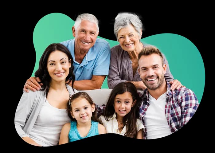 Familia protegida con Solidaria Los Olivos